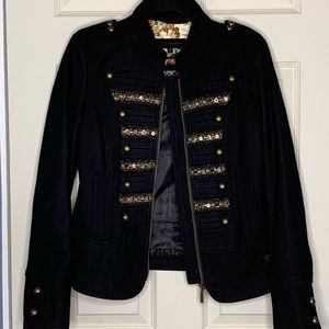 Steve Madden Military-Inspired Peacoat